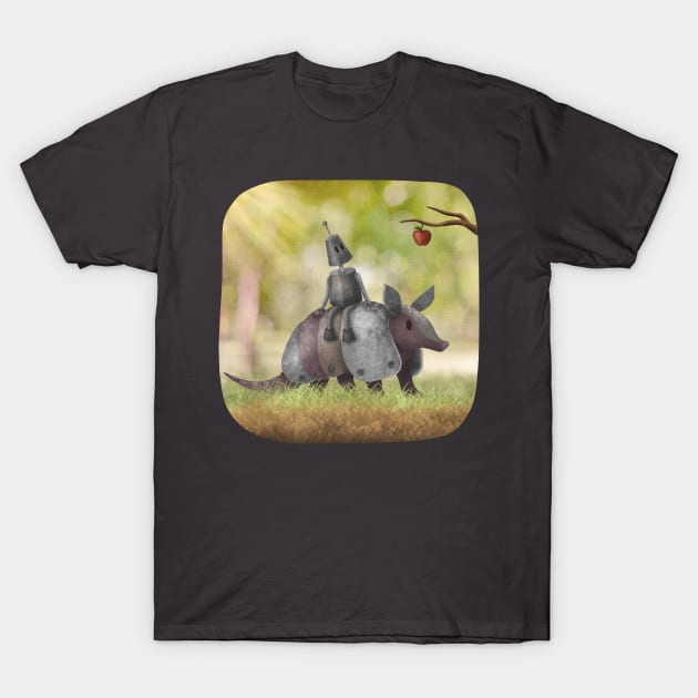 Mecharmadillo Friend T-Shirt by DearTreehouse